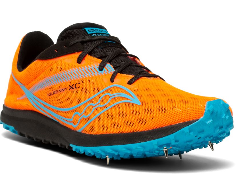 Saucony Kilkenny Xc9 Spike Women's Running Shoes Orange / Blue | Canada 161TCEV